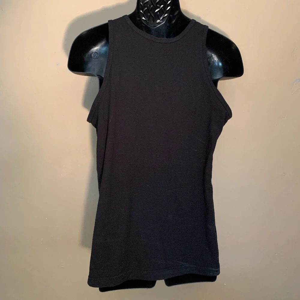 Definitely Not On Drugs Tank Top Small 100% preshrunk cotton Gently worn - Picture 3 of 3